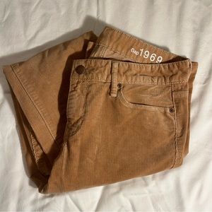 Gap 1969 “Perfect Boot” Cut Pants Tan Camel Corduroy  W 29r